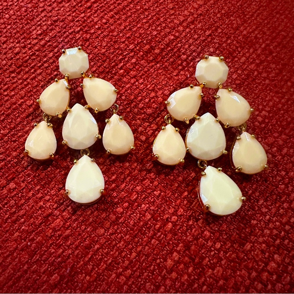 Kate Spade Chandelier Earrings gold plated